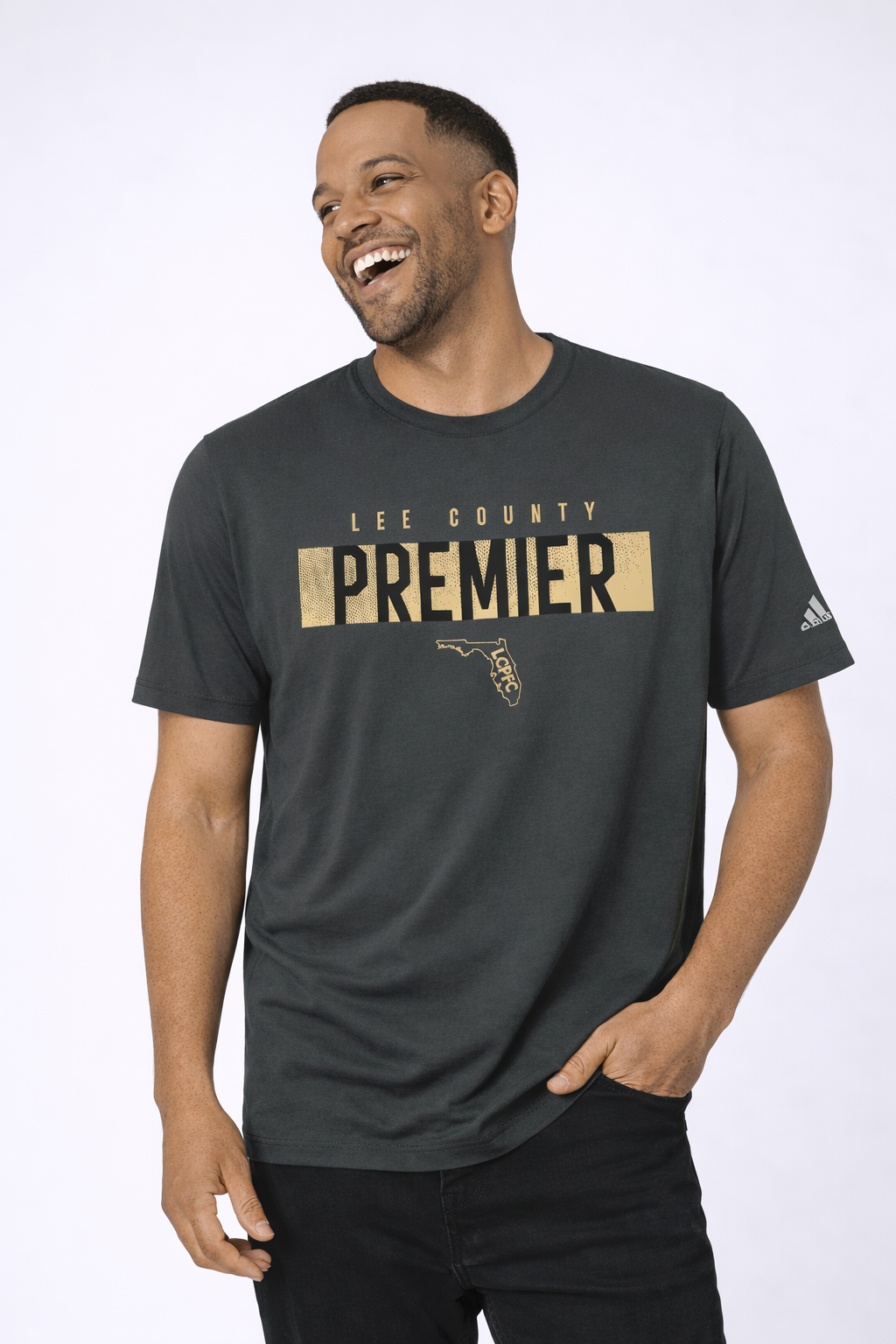 Lee County Premier adidas Men's Blended Shirt