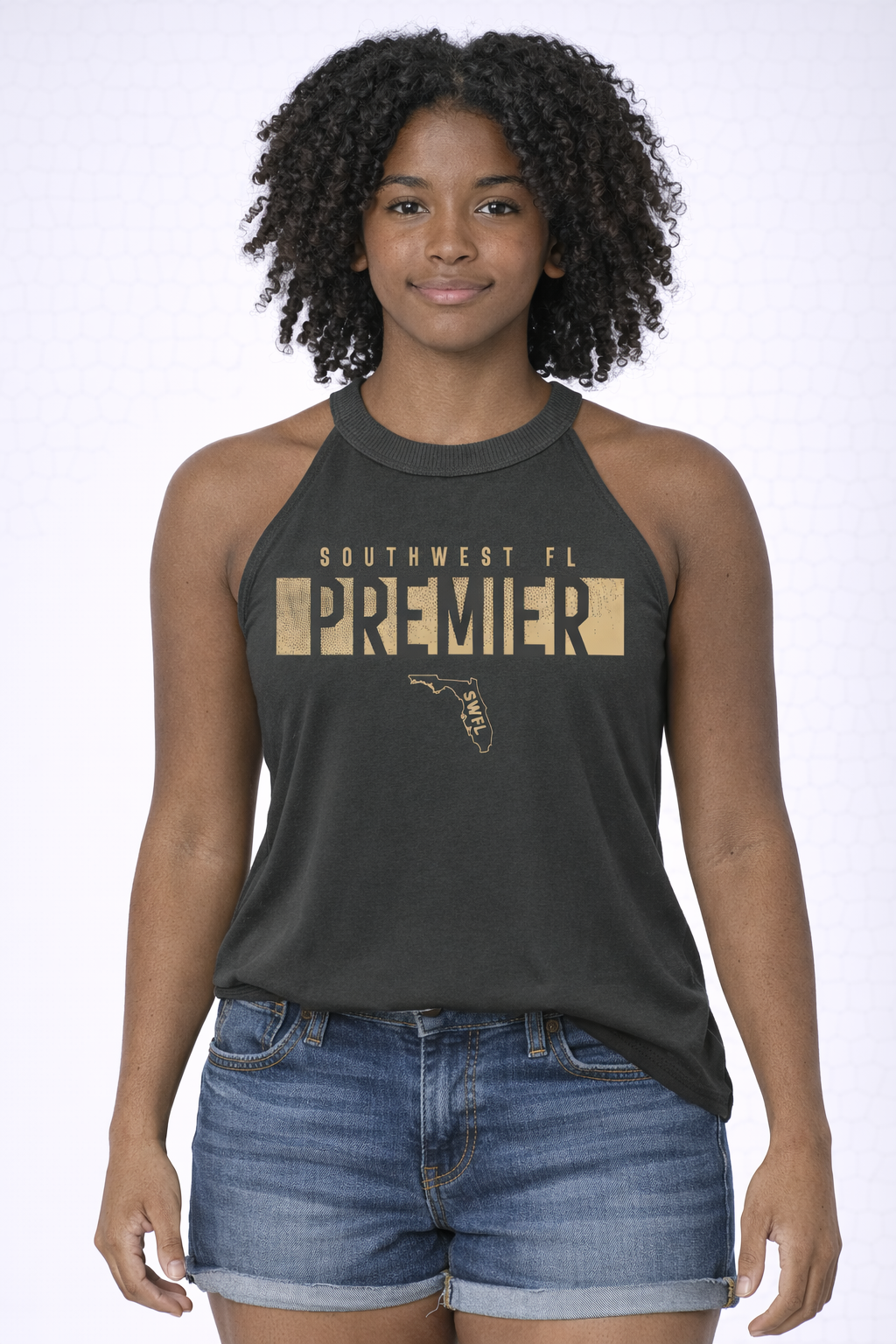 Southwest FL Premier Women's Perfect Tri-Blend Rocker Tank