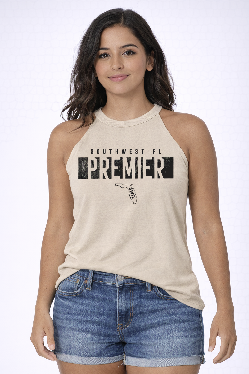 Southwest FL Premier Women's Perfect Tri-Blend Rocker Tank