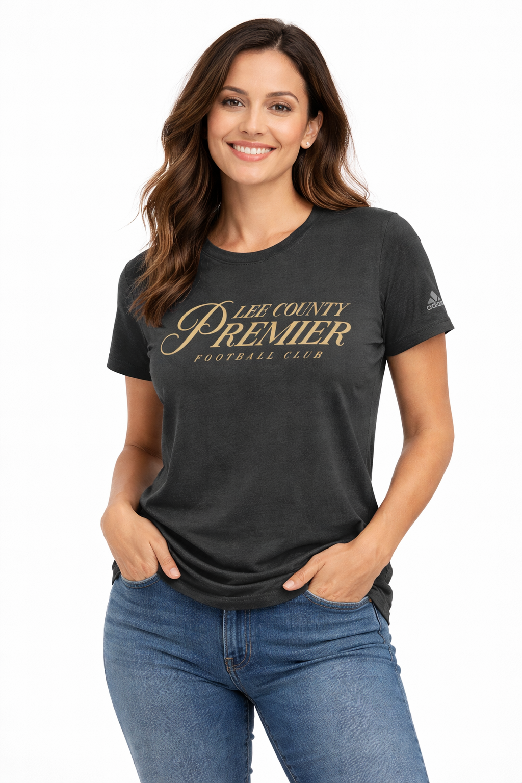 Lee County Premier adidas Women's Blended Tee