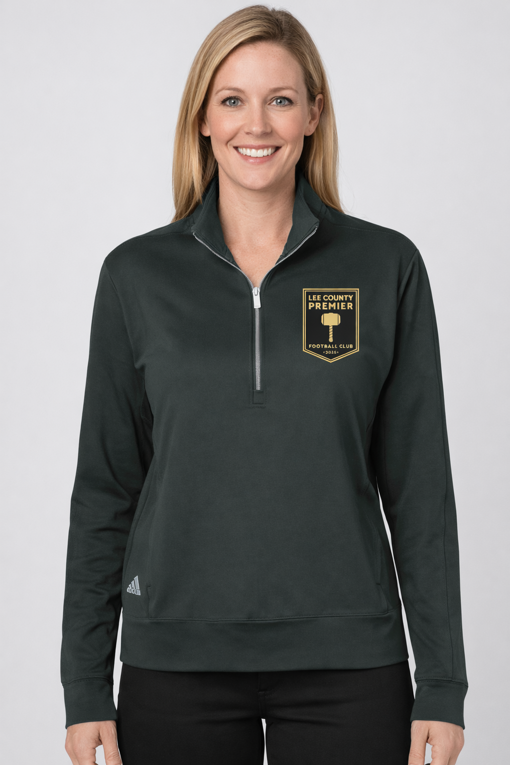 Lee County Premier adidas Women's Ultimate365 Quarter-Zip Pullover