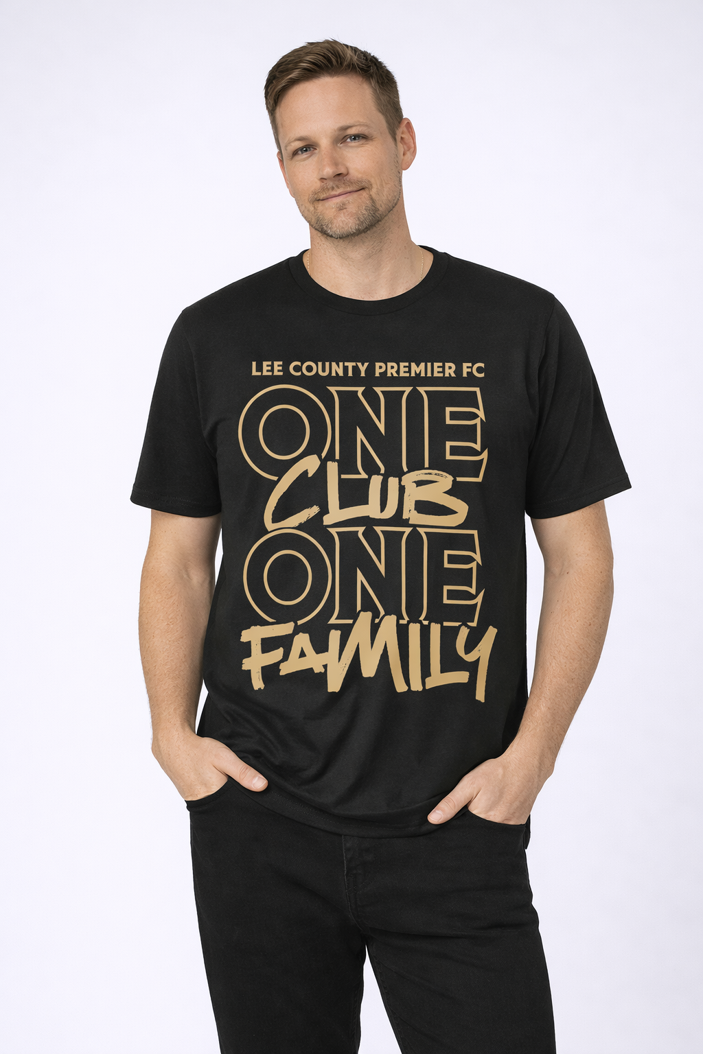 Lee County Premier One Club One Family Tri-Blend Tee