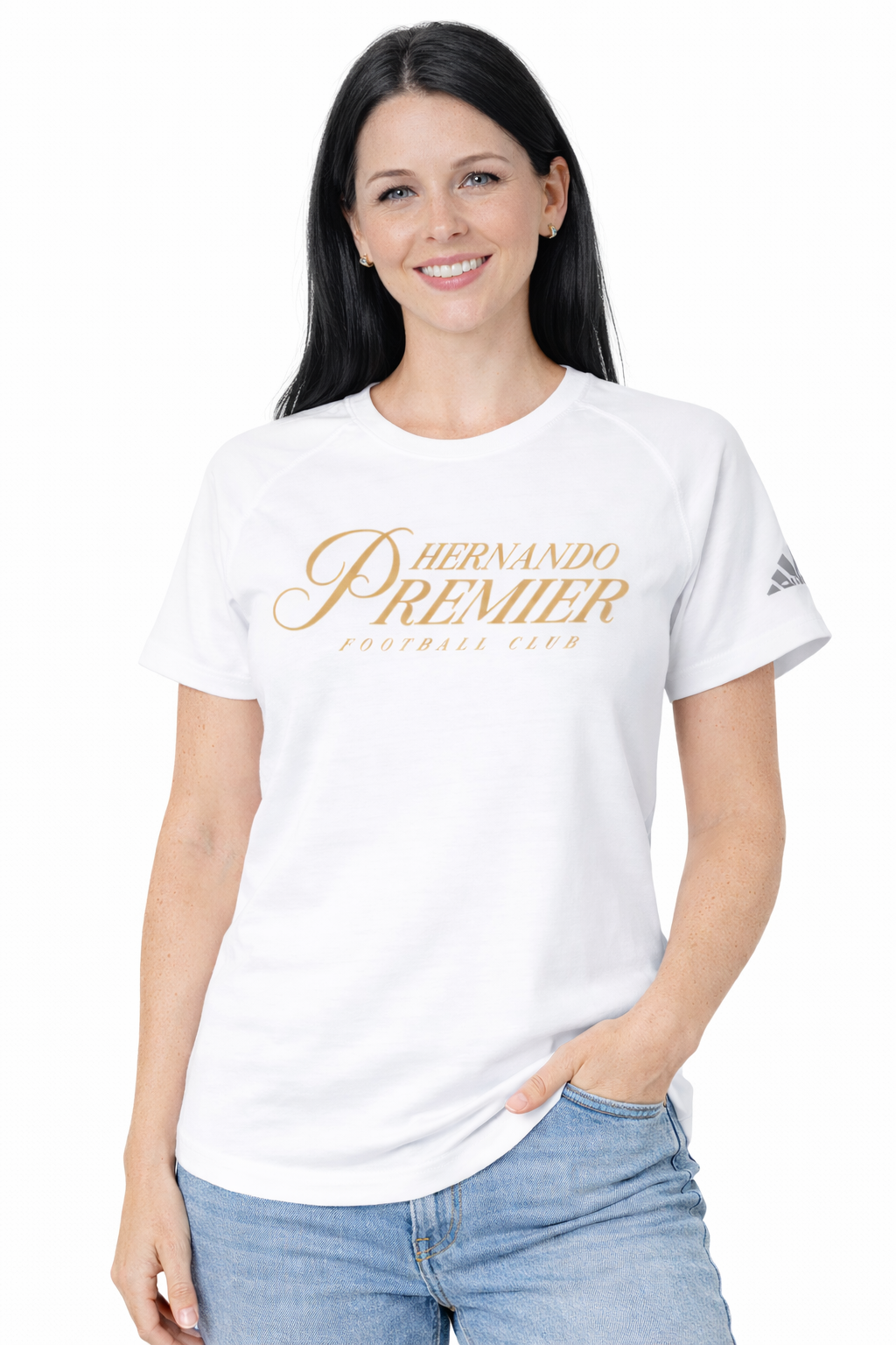 Hernando Premier adidas Women's Blended Tee