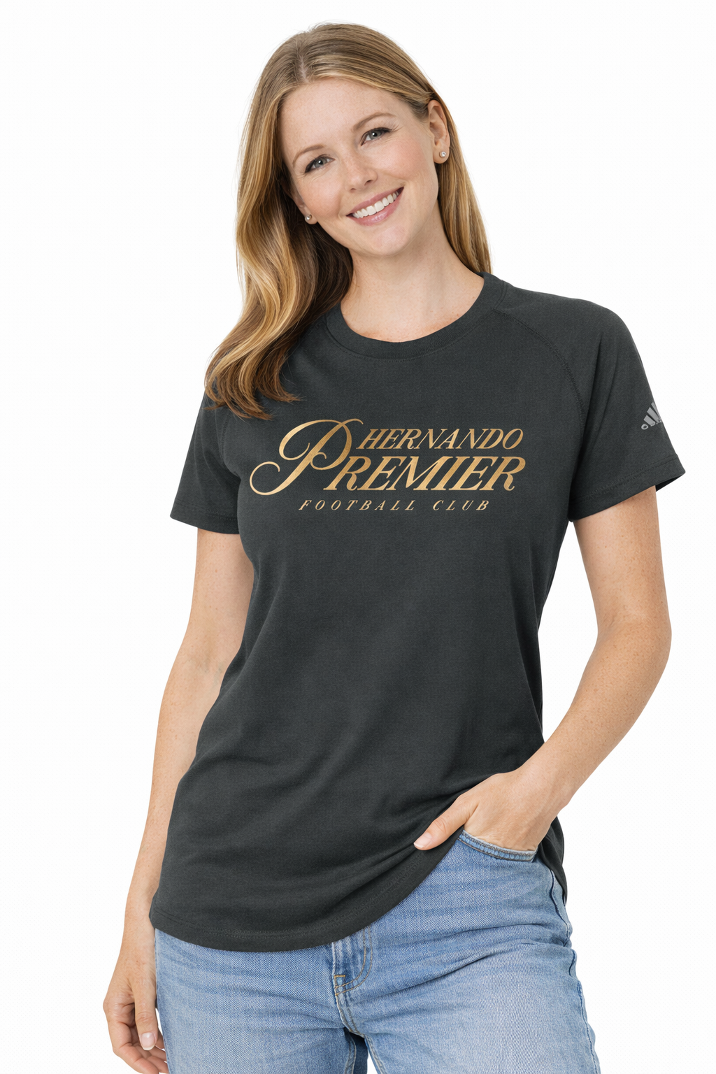 Hernando Premier adidas Women's Blended Tee