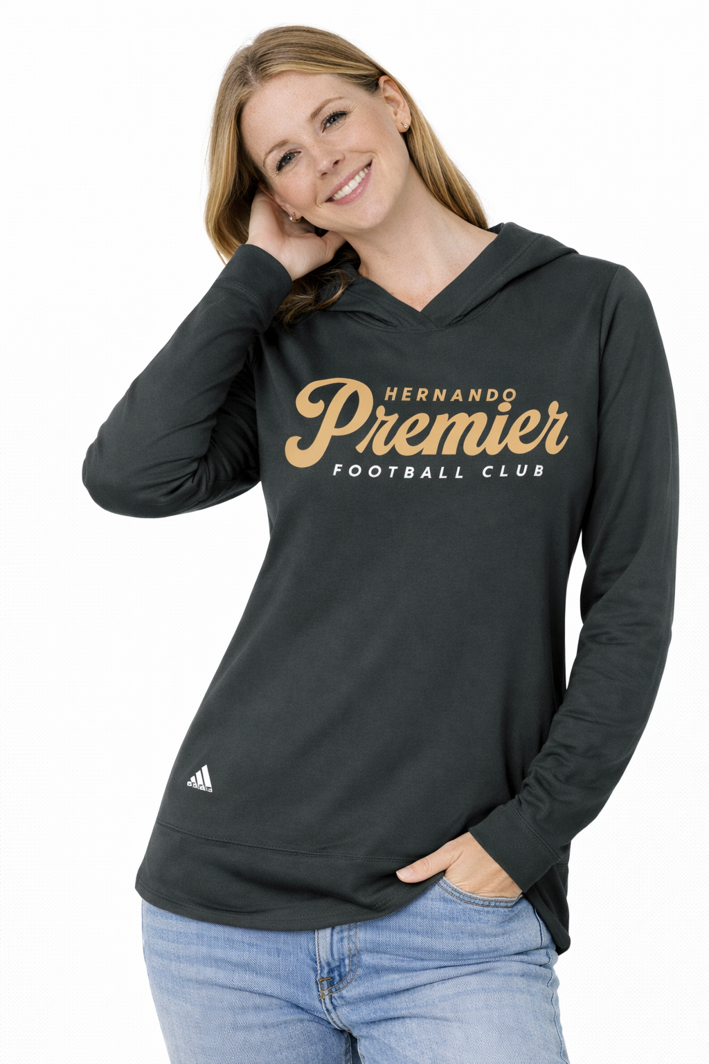 Hernando Premier adidas Women's Performance Hooded Pullover