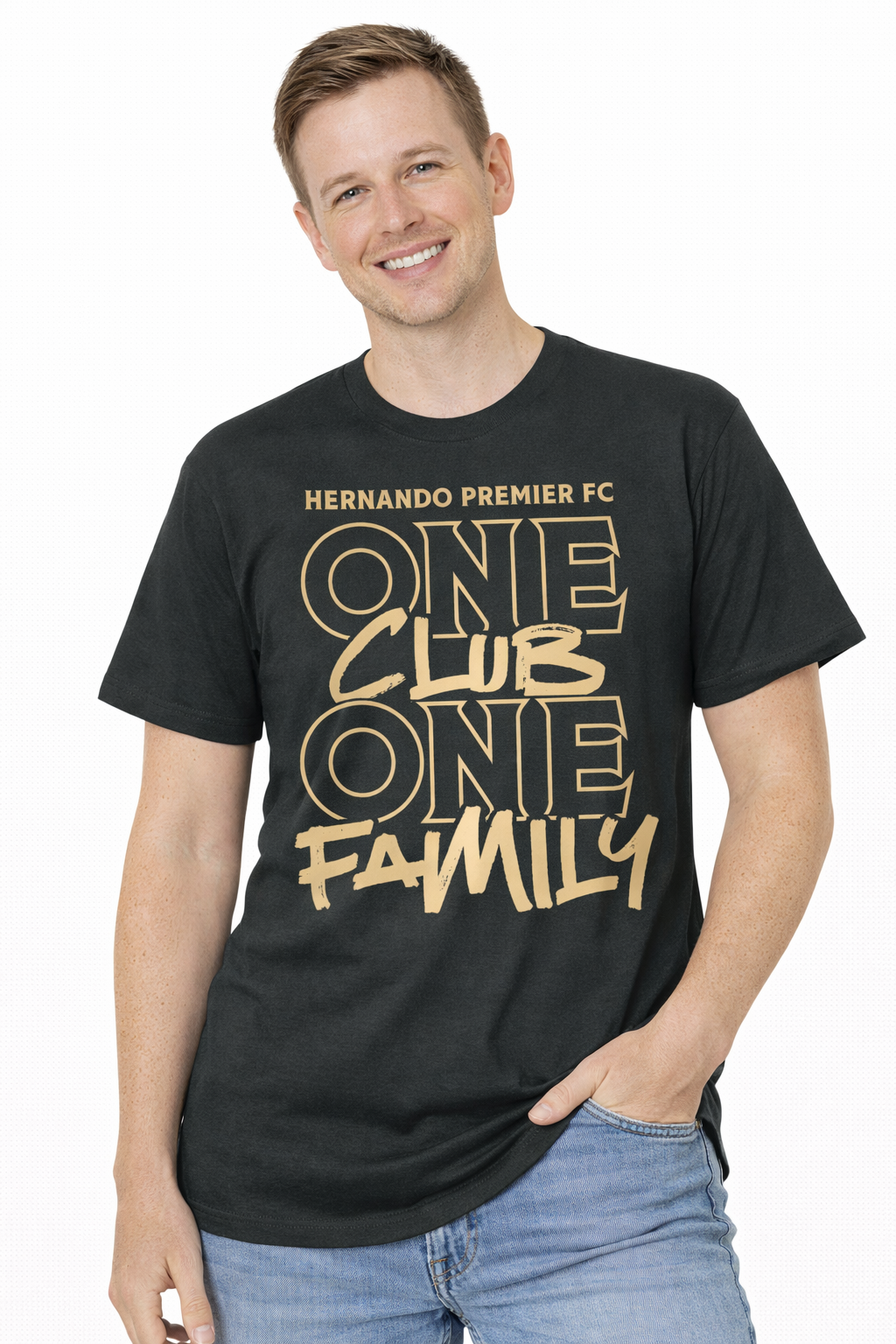 Hernando Premier One Club One Family Tri-Blend Tee