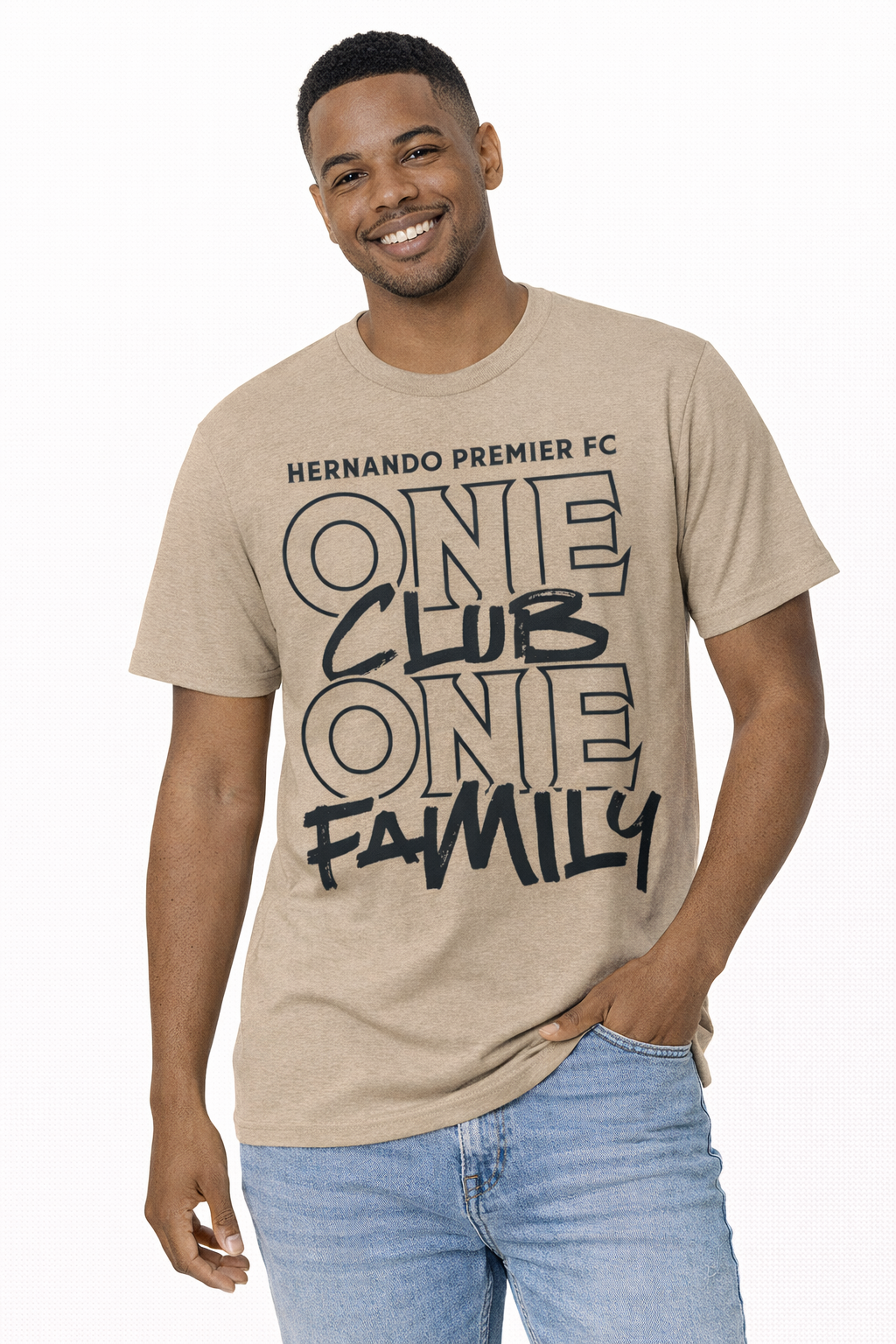 Hernando Premier One Club One Family Tri-Blend Tee