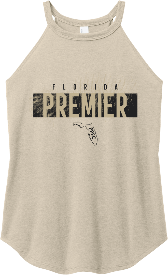 Florida Premier Women's Perfect Tri-Blend Rocker Tank