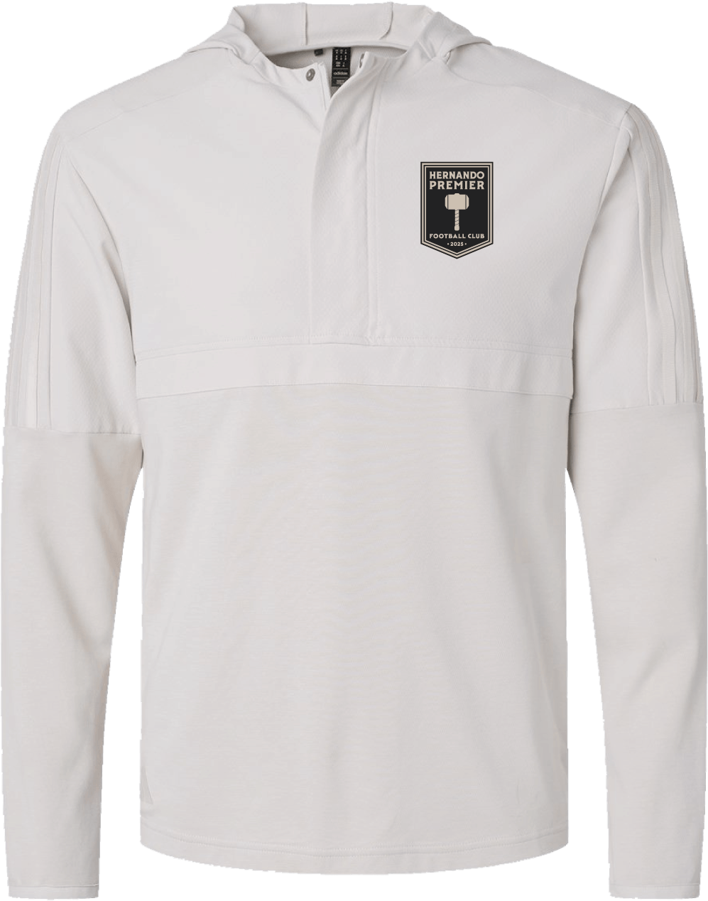 Hernando Premier adidas Men's Half-Zip Hooded Anorak