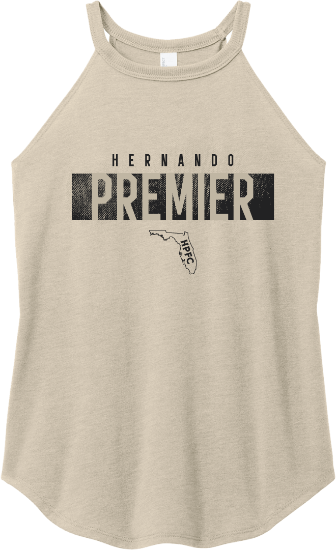Hernando Premier Women's Perfect Tri-Blend Rocker Tank