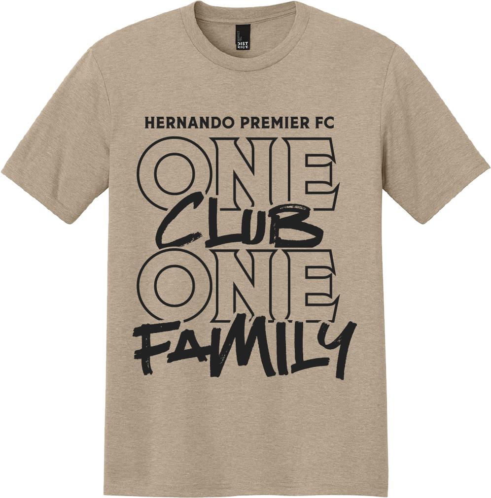 Hernando Premier One Club One Family Tri-Blend Tee