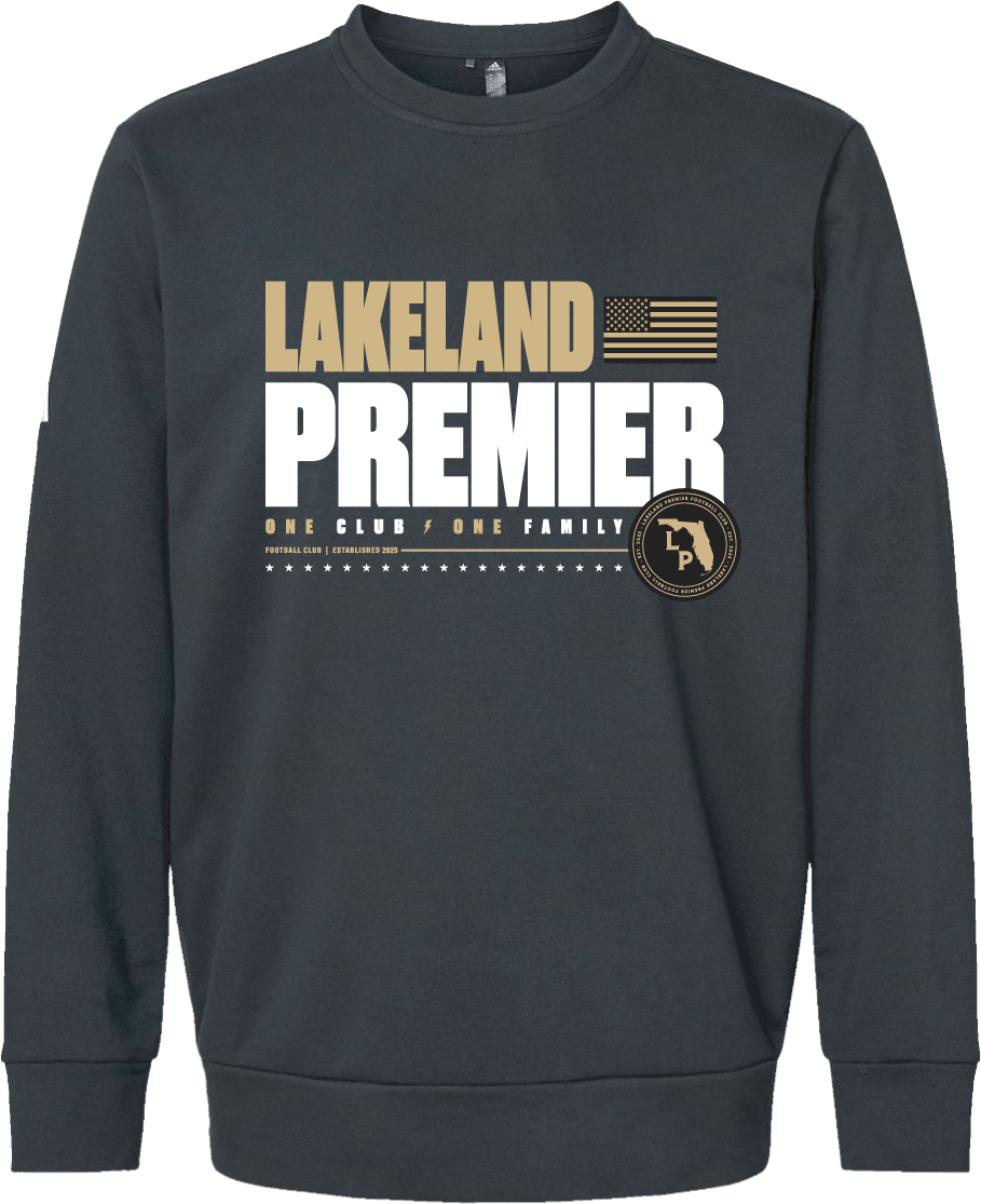 Lakeland Premier adidas Fleece Crewneck Sweatshirt