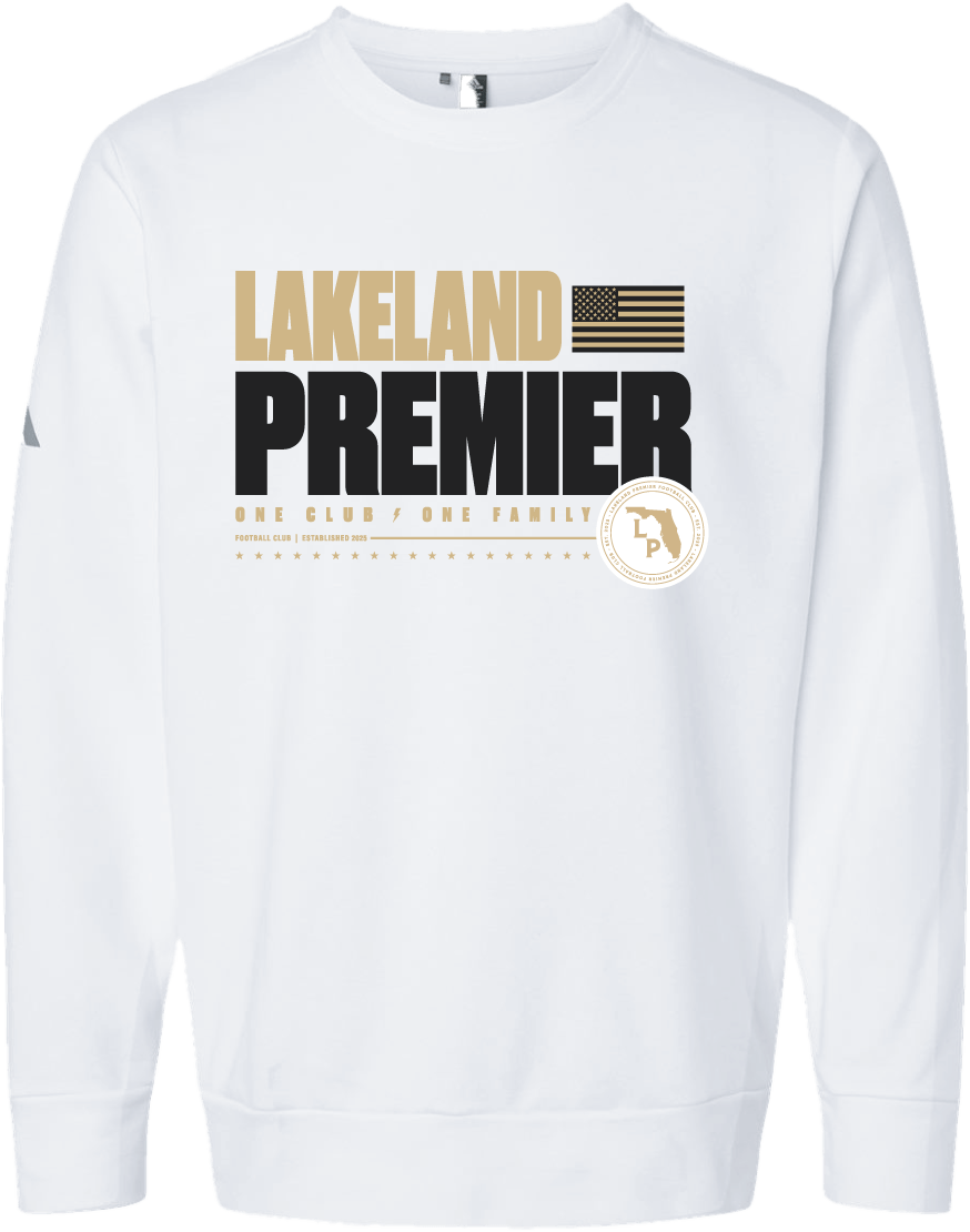 Lakeland Premier adidas Fleece Crewneck Sweatshirt