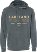 Lakeland Premier Midweight Pigment Dyed Hooded Sweatshirt