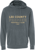 Lee County Premier Midweight Pigment Dyed Hooded Sweatshirt