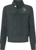 Lee County Premier adidas Women's Fleece Quarter Zip Pullover