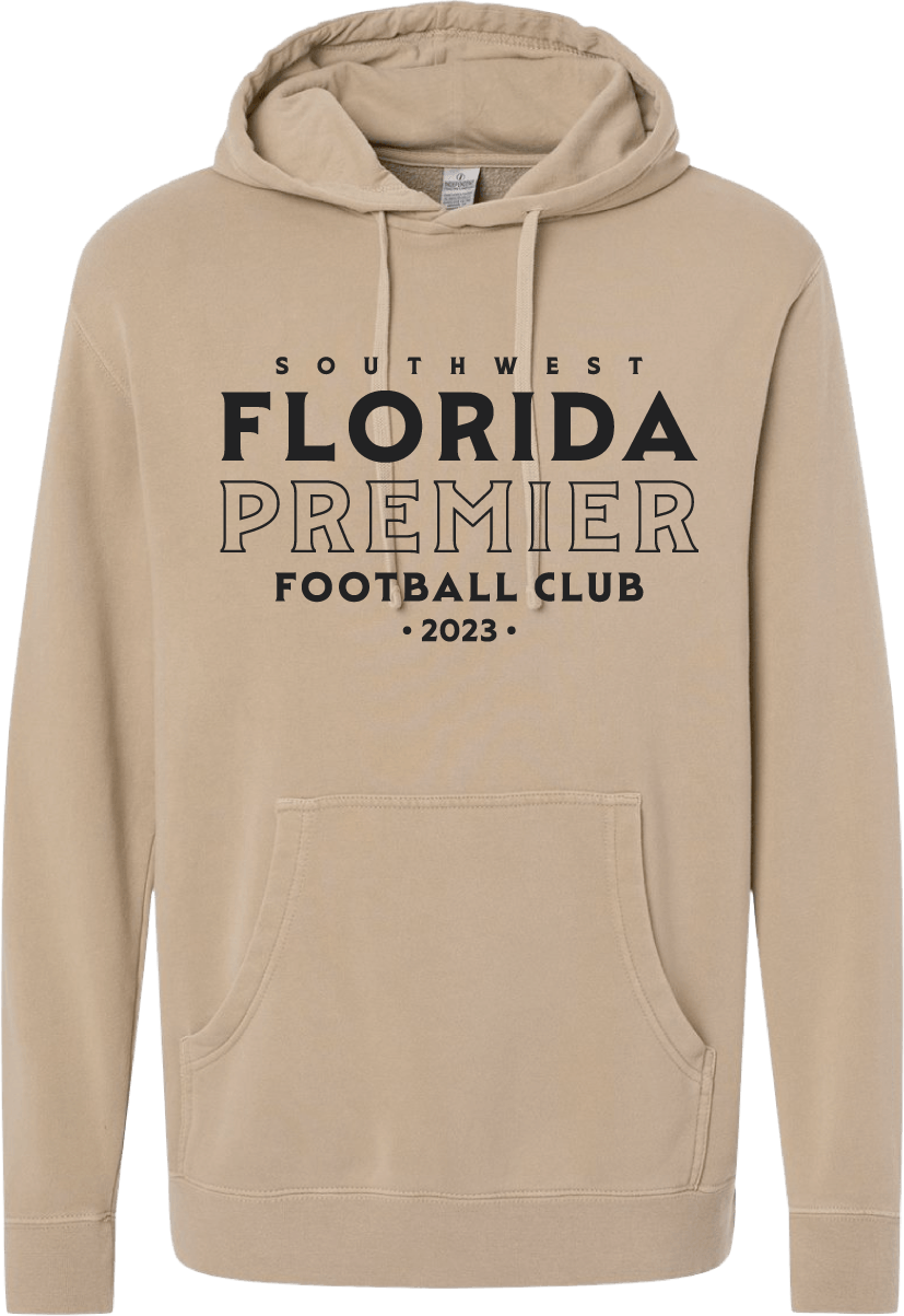 Southwest FL Premier Midweight Pigment Dyed Hooded Sweatshirt