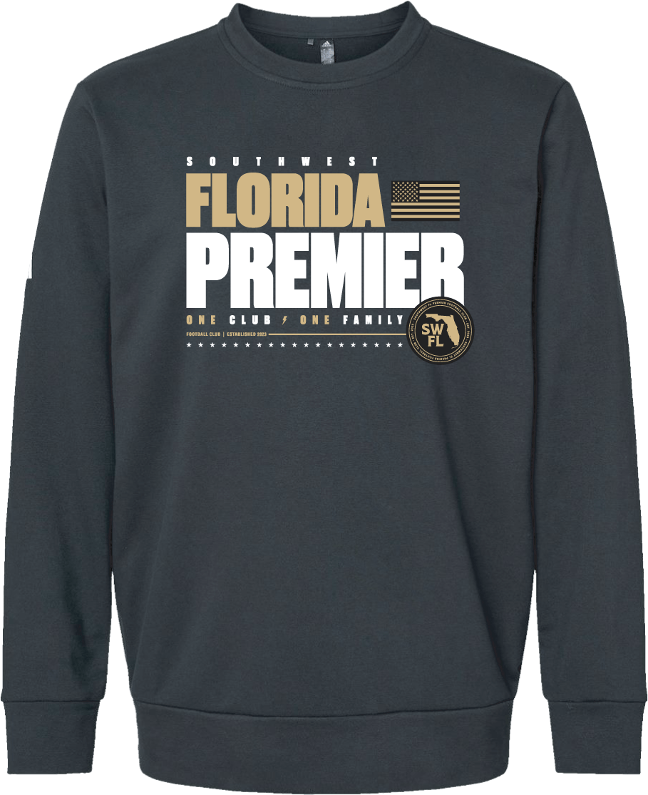 Southwest FL Premier adidas Fleece Crewneck Sweatshirt