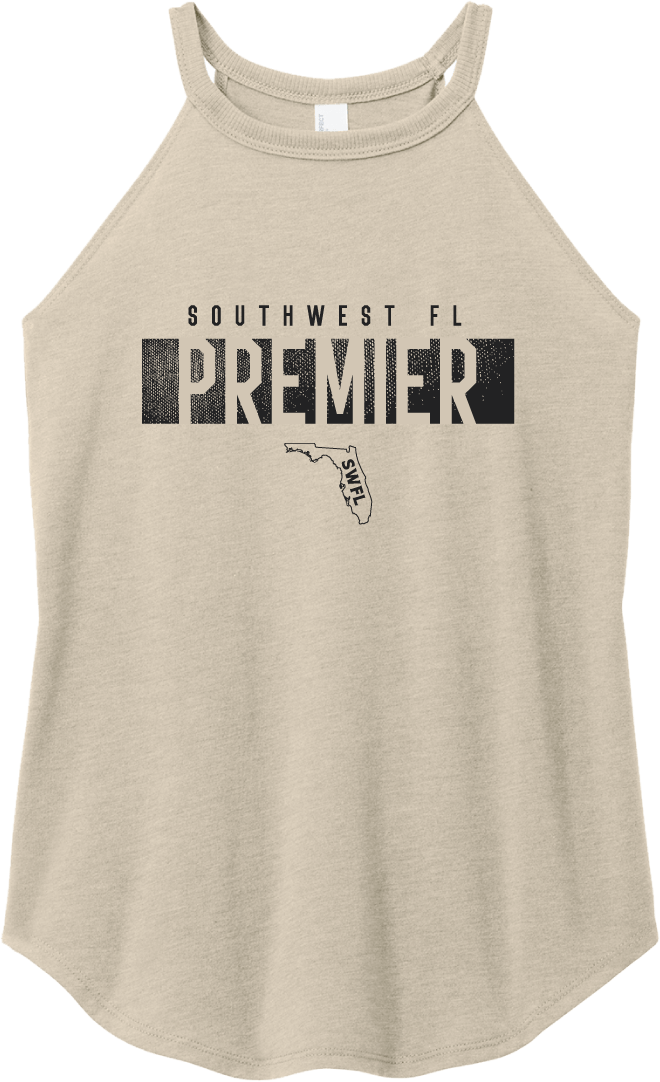 Southwest FL Premier Women's Perfect Tri-Blend Rocker Tank
