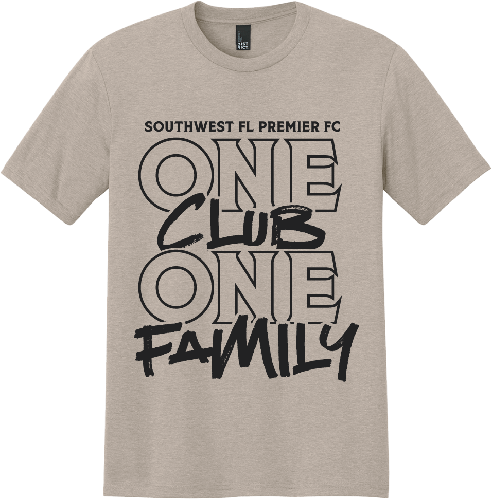 Southwest FL Premier One Club One Family Tri-Blend Tee